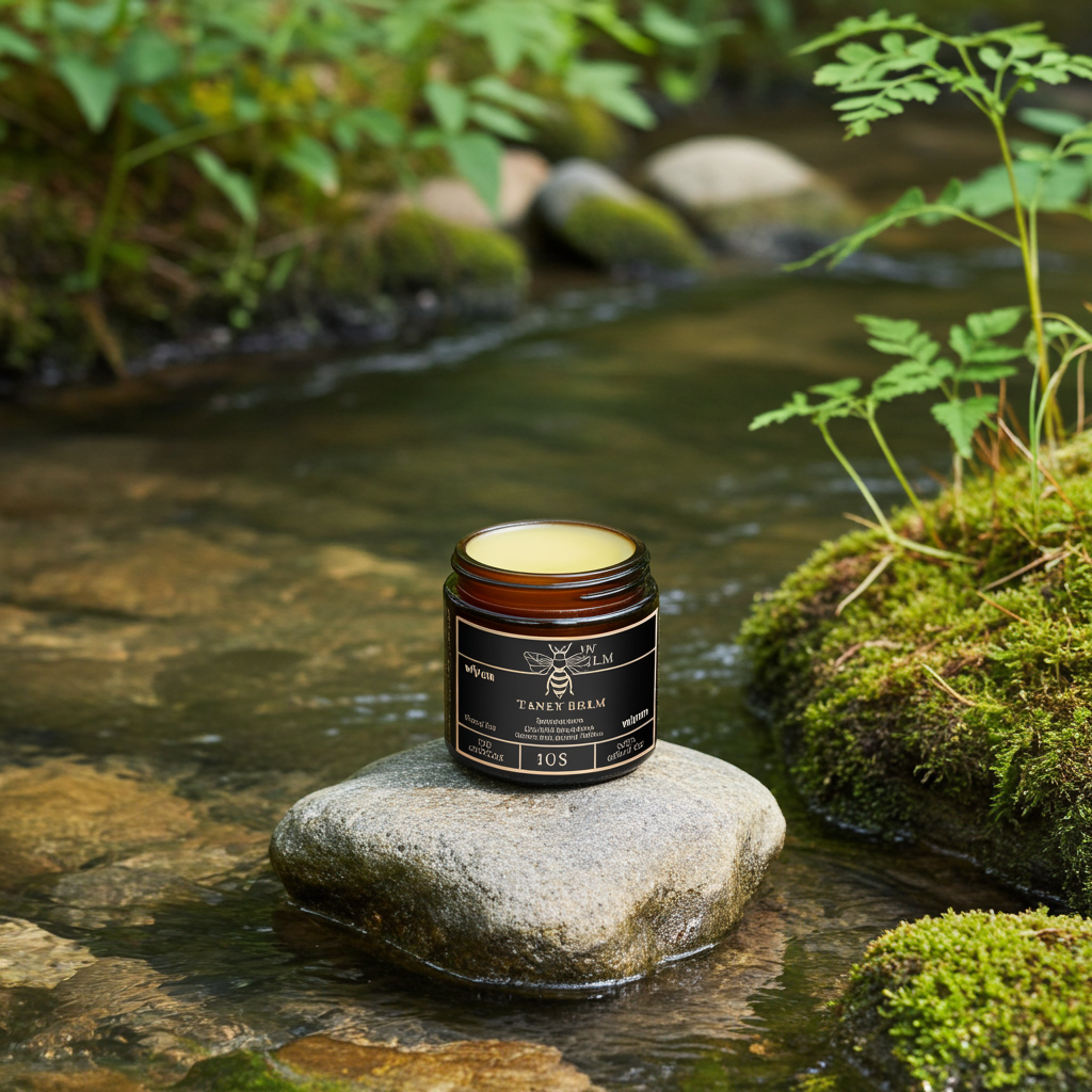 Organic Grass Fed Beef Tallow Balm Raw Honey