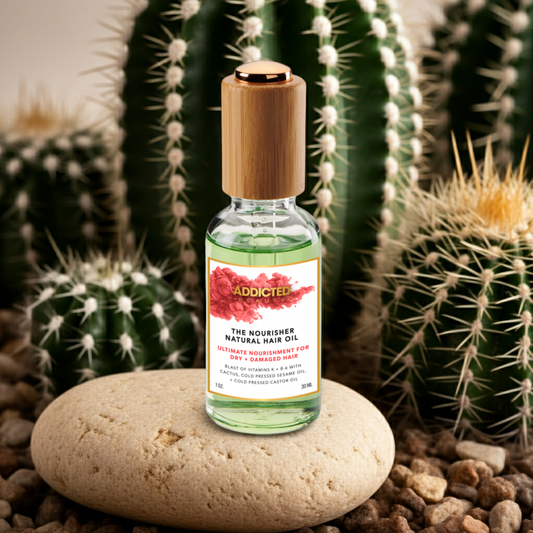 Addicted Beauty Natural Cactus Nourishing Hair Oil