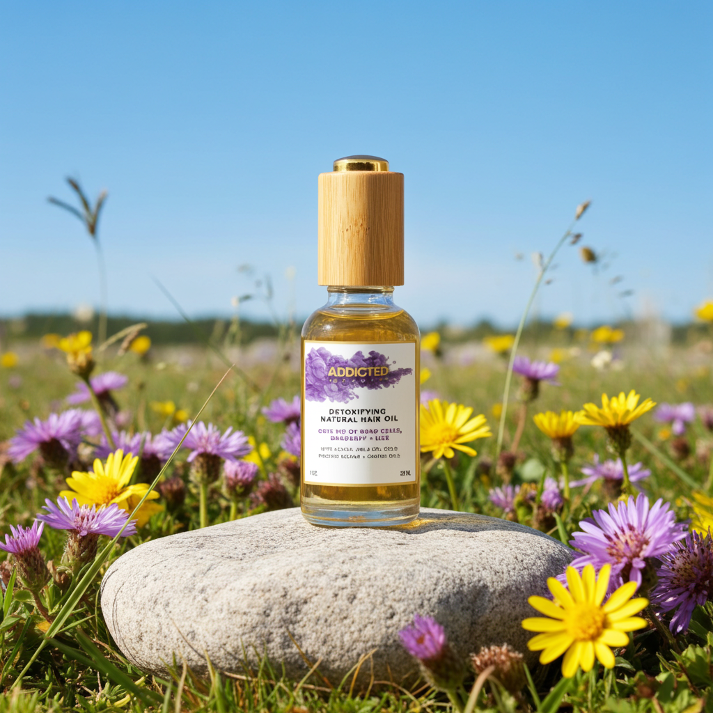 Addicted Beauty Detoxifying Natural Hair Oil