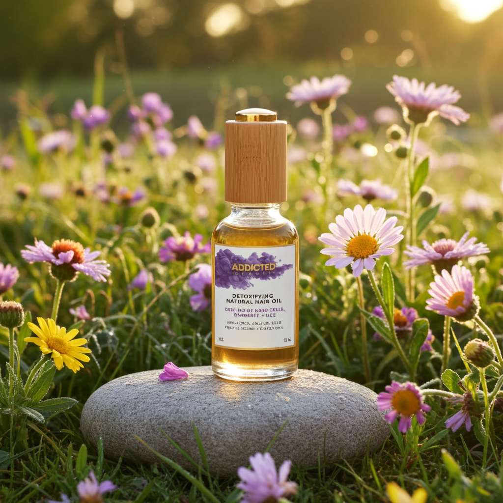 Addicted Beauty Detoxifying Natural Hair Oil