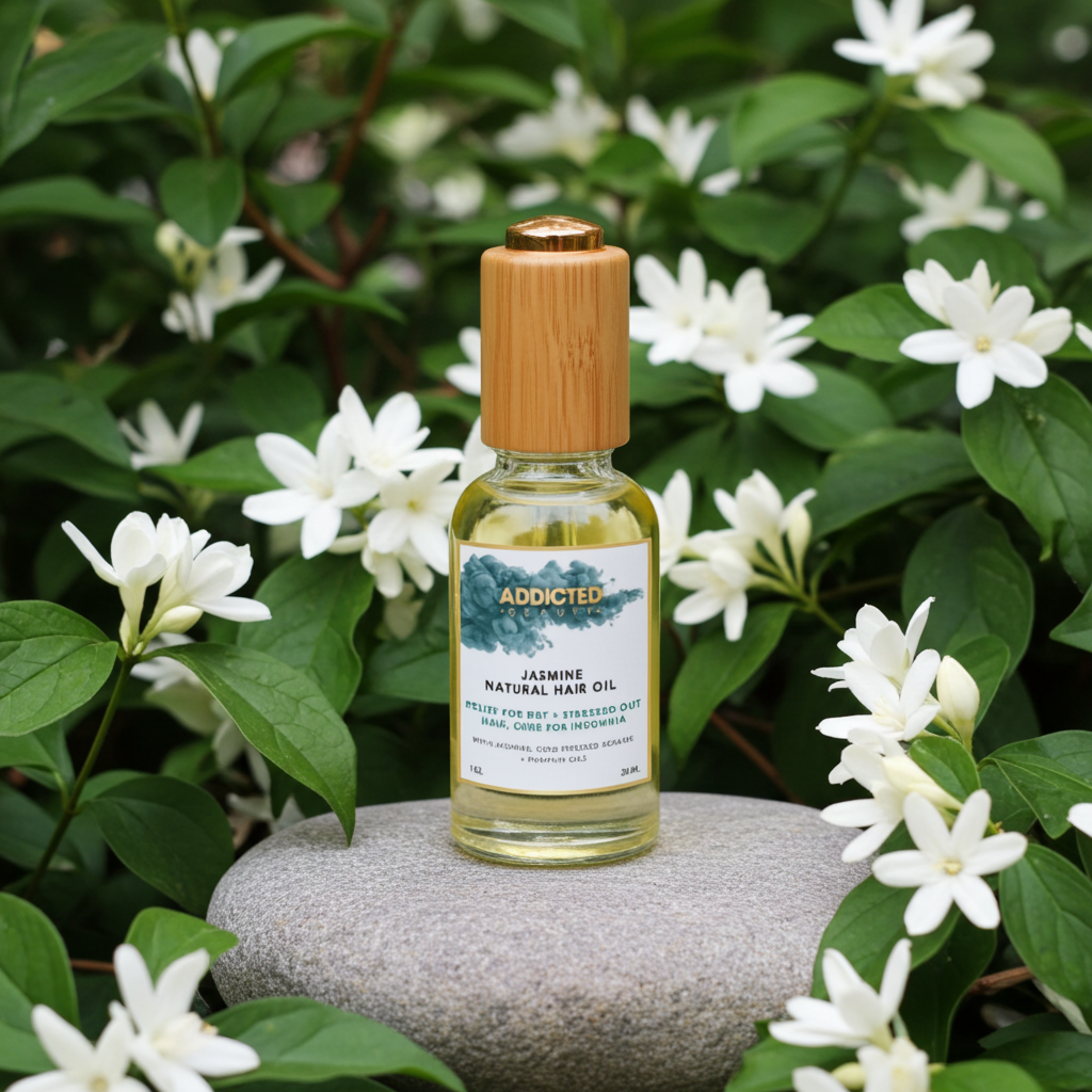 Addicted Beauty Jasmine Natural Hair Oil